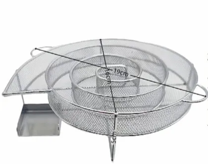 Stainless Steel Smoke Tray for Outdoor Barbecue Cold Smoke Generator