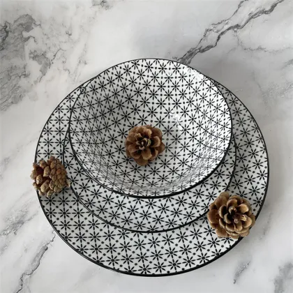 gift tableware japanese bowl set home bowl plate