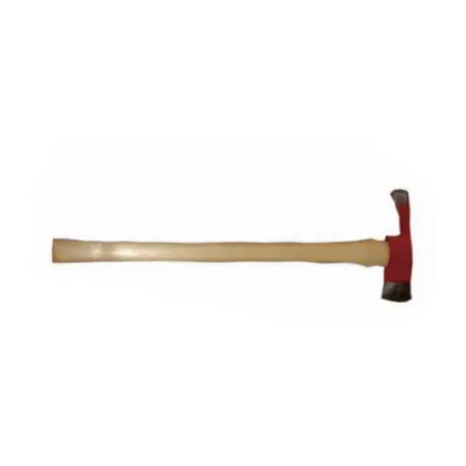 Fire Axe with Wooden Han