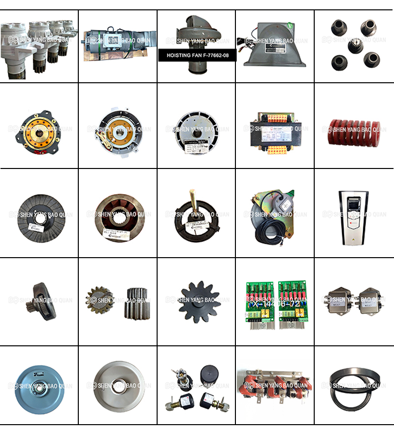 potain tower crane parts