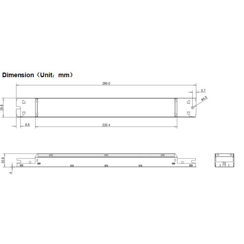 35W DIP святлодыёдны драйвер