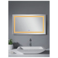 Specchio da bagno a LED rettangolare MC16