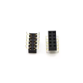 Entrada inferior encabezada femenina de 2.54 mm de tono 12p