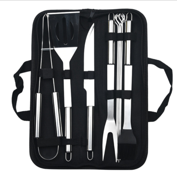 3/5/7/9/20Pcs Stainless Steel Bbq Tools Set Barbecue Grilling Utensil Accessories Cooking Tools Kit