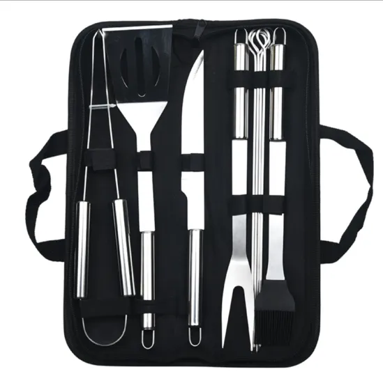 3/5/7/9/20Pcs Stainless Steel Bbq Tools Set Barbecue Grilling Utensil Accessories Cooking Tools Kit