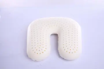 Latex travel U shaped pillow Waist Neck and Car Pillow 100% Natural latex neck pillow