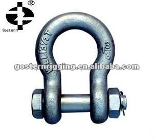 drop forged bolt shackle US type G2130
