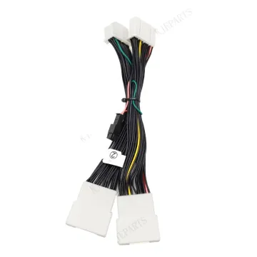 Wiring Harness for Toyota Camry, Lexus Corolla: 28 Pin to 30 Pin Male to Female Adapter for Car Player