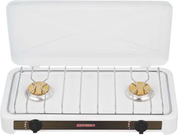 Double Brass Burner Super Flame Gas Range