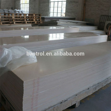 Cheap price white acrylic sheets/acrylic solid surface sheets with free gule