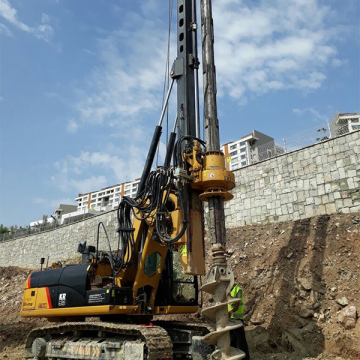 Crawler Hydraulic Rotary Drilling Rig with 90kN.m Torque and 1000mm Drilling Diameter up to 28m Depth