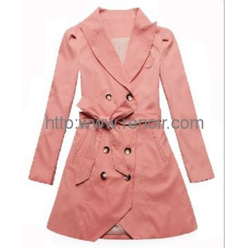 lady\'s  fashion  wind coat