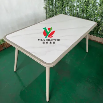 Customized White Stone Garden Chair and Table