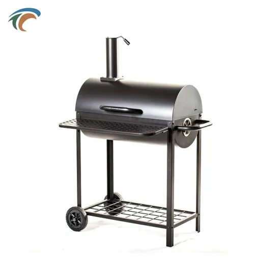China Outdoor Heavy Duty Somker Charcoal Barbecue Grill Trolley