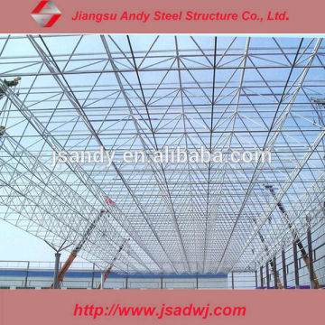 grid space frame structure roof