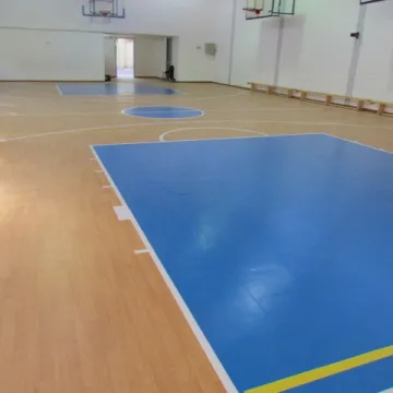 PVC Used Sport Vinyl Flooring for Basketball Courts