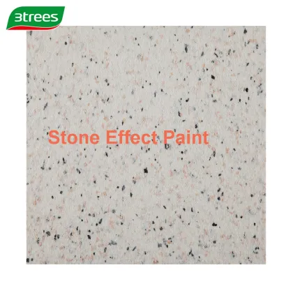 3TREES Natural Stone Texture Effect Exterior Wall Spray Stone Paint(free sample)
