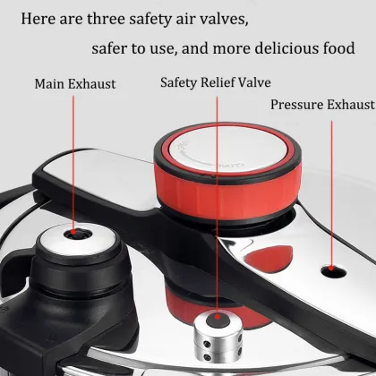 Presto Stainless Steel Pressure Cooker for Home Cooking in Saudi Arabia