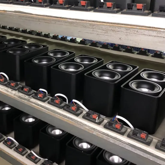 Die-Cast Aluminum LED Downlight - Adjustable Double Head Square 2*8W Surface Mounted Ceiling Light