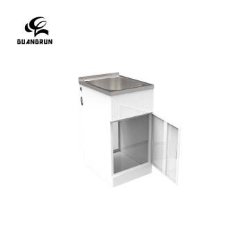 GR-X4556A: Australia New Zealand Hot Sale Stainless Steel Commercial Laundry Tub Cabinet