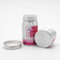 screw top aluminum bottle can for sale health care Vitamin