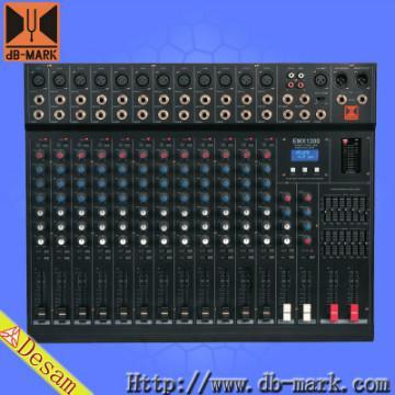Audio Powered Mixer with amplifier