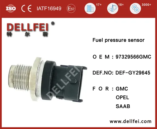 Common Rail Fuel Pressure Sensor 97329566GMC for GMC,OPEL,SAAB