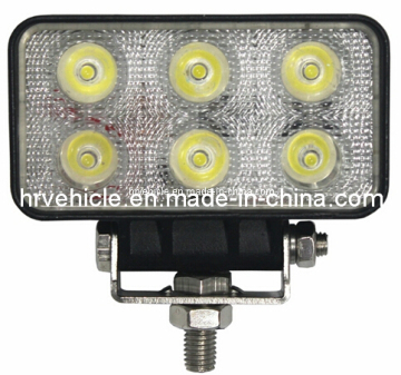 6PCS*3W High Intensity Epsitar LEDs Work Light for Trucks Trailers
