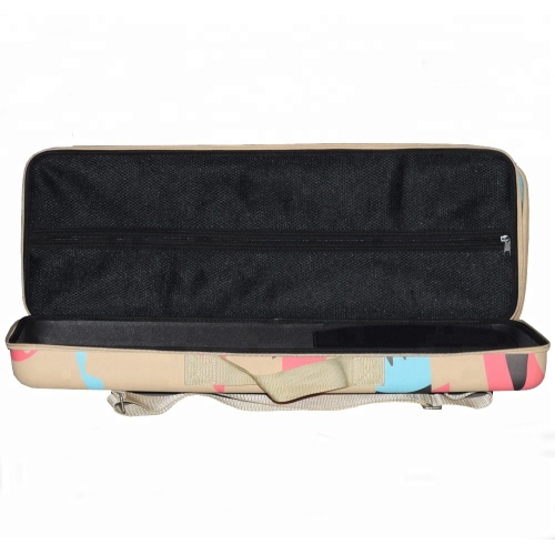 Colorful personalized eva zipper storage case slim thermoformed eva case for violin