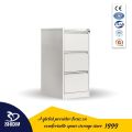 Key Lock Metal 3 Drawer Filing Cabinet Units