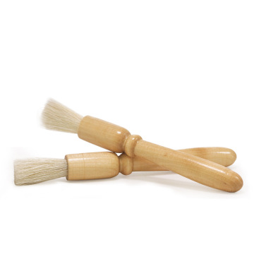 Wood Handle Coffee Grinder Cleaning Brush