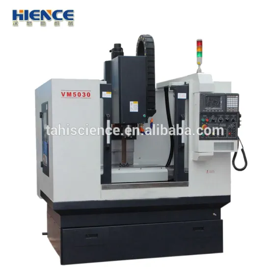3 axis rotary table automatic tools changer chip vertical cnc machining center VMC5030
