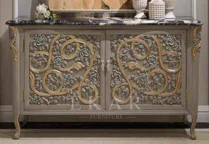 Shoe Rack with 2 Giltwood Door Shoe Rack Classic Italy Style Shoe Rack