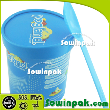 Blue Yogland Yogurt Spoons