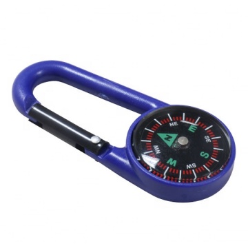 Mountaineering Buckle Compass Carabiner for Camping Promotion