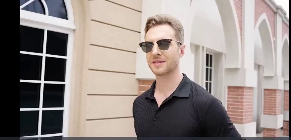Classic Half Frame Shades for Style and Protection