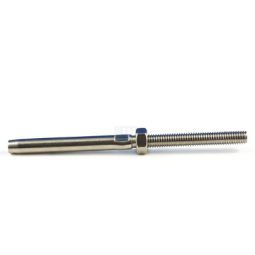 Stainless Steel Swage Stud Terminal with Nut 316