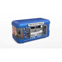 Fast food kiosk truck food trailer vehicle