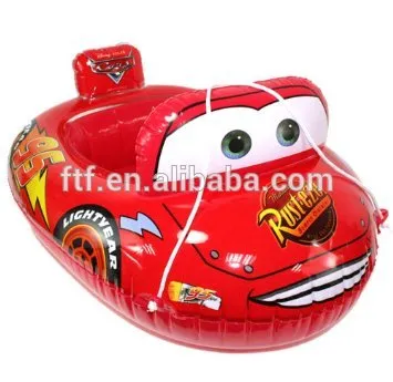 2016 New Design On The Water Inflatable Baby Red Car Seat Laps Bath Seat