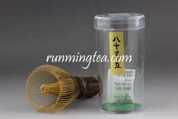 High Quality 80 Prong Purple Bamboo Chasen Matcha Whisk