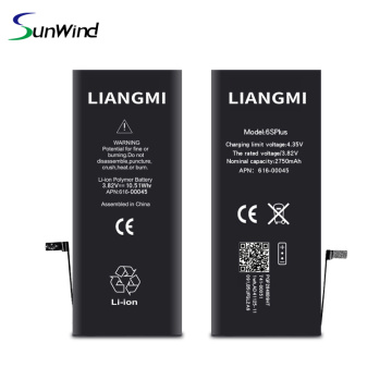 Cell phone iphone 6s plus 6sp batteries