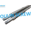 110/20 Twin Parallel Screw and Barrel for PVC Compounding