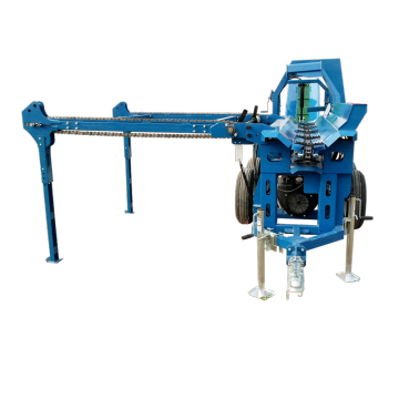 30 Ton Automatic Firewood Processor with Metal Feeding Table Belt