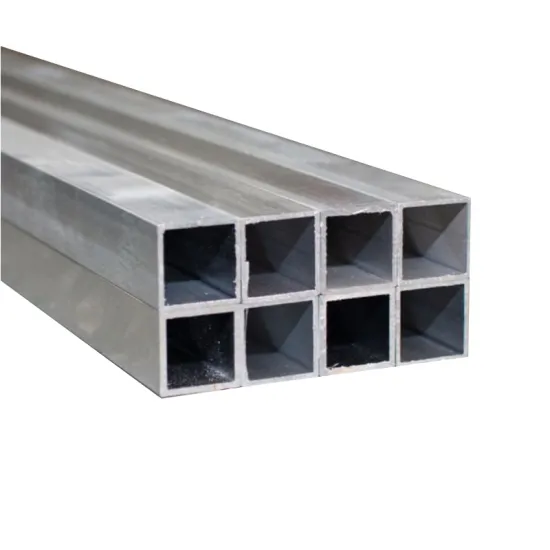 API Certified Galvanized Iron Steel Pipe - Mild Carbon Steel Square Pipe 6m Length Services