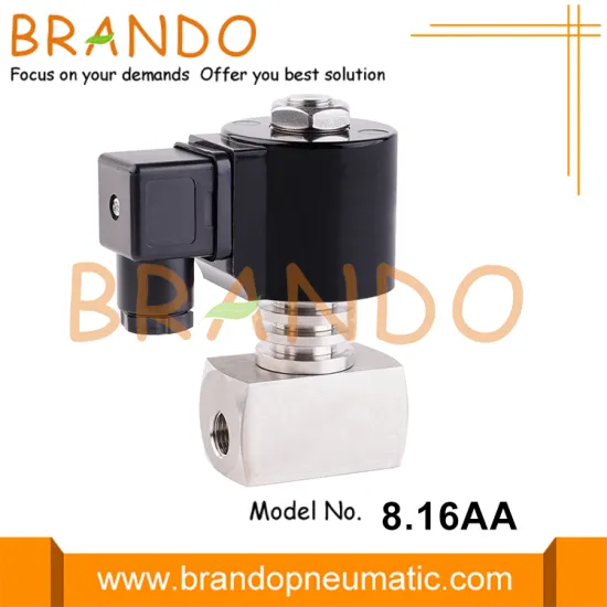 300 bar Stainless Steel High Pressure Solenoid Valve