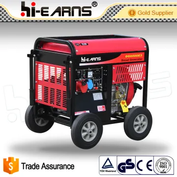 5KW three phase diesel generator swiss kraft generators
