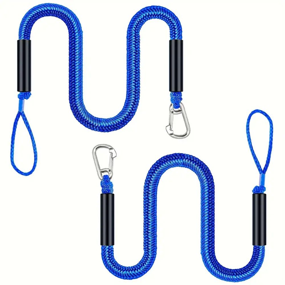 Blue Stretchable Dock Rope Hook