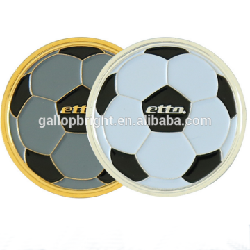 custom painted gold plating coin for air training school