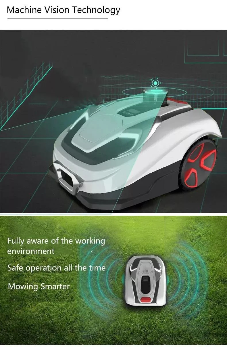 تلقائي اللاسلكي M28 GPS Robotic Rebotic Remote Mawn Mower