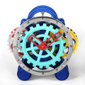 Reloj de reloj de reloj de escritorio azul decorativo